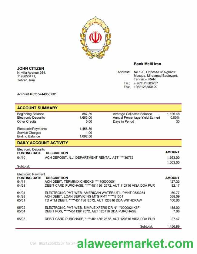 Iran Melli Bank